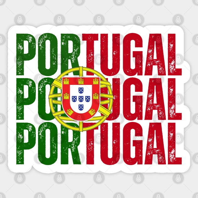 Portugal flag, portuguese flag Sticker by eka123